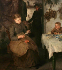 The Message by Henry Scott Tuke — hand-painted portrait oil painting reproduction on canvas