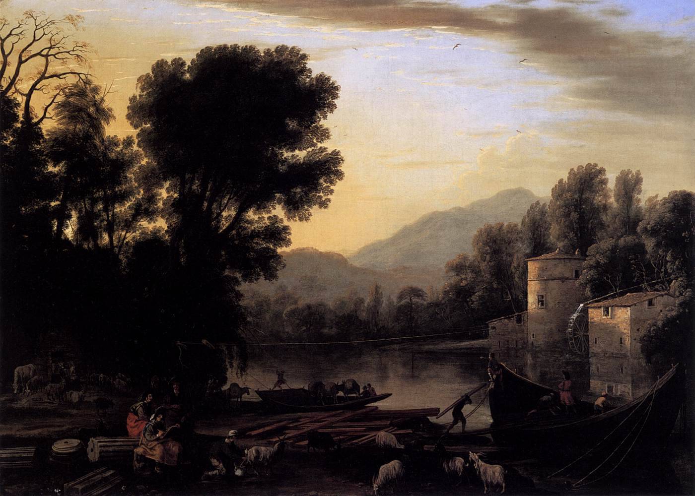 The Mill - Claude Lorrain