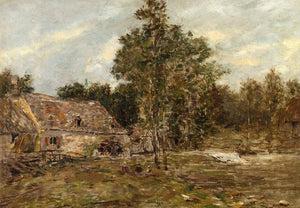 The Mill, Saint-Cenery - Eugene Boudin