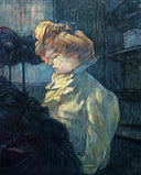 The Milliner by Henri de Toulouse-Lautrec — hand-painted portrait oil painting reproduction on canvas