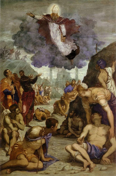 The Miracle of St Augustine in apartment