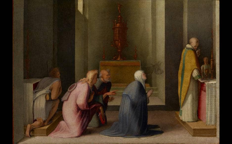 The Miraculous Communion of Saint Catherine of Siena