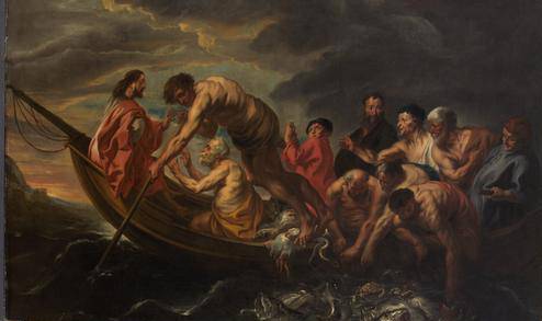 The Miraculous Draught of Fishes - Jacob Jordaens