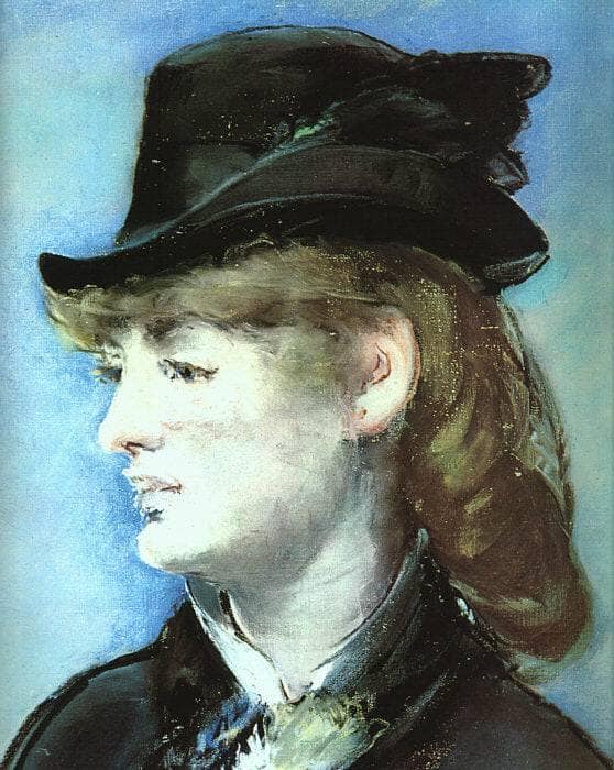 The model for the "Bar at the Folies-Bergère" by Edouard Manet — hand-painted portrait oil painting reproduction on canvas