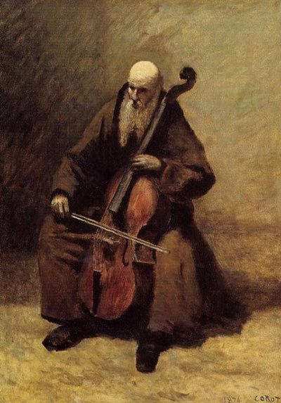 The Monk in living room