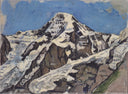 The Monk by Ferdinand Hodler — rock oil painting wall art, Symbolism
