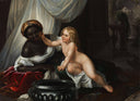 The Moor Washing by Carl Joseph Begas — female oil painting wall art