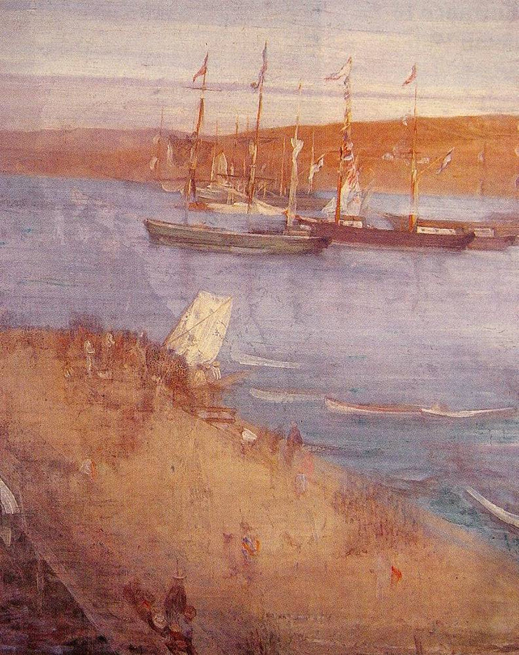 The Morning after the Revolution, Valparaiso - James McNeill Whistler