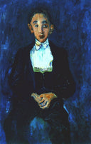 The Musician by Chaim Soutine — male oil painting wall art, Expressionism