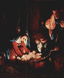 The Nativity by Lorenzo Lotto — hand-painted cultural oil painting reproduction on canvas