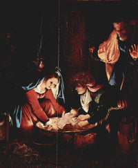 The Nativity by Lorenzo Lotto — hand-painted cultural oil painting reproduction on canvas