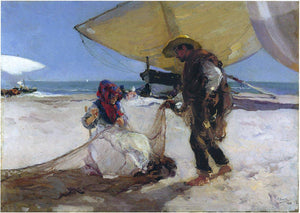 The Net - Joaquín Sorolla