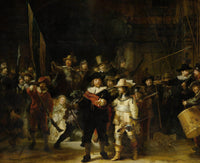 The Nightwatch by Rembrandt — hand-painted portrait oil painting reproduction on canvas