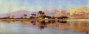 The Nile by Vasily Polenov, seascapes oil painting wall art, Realism
