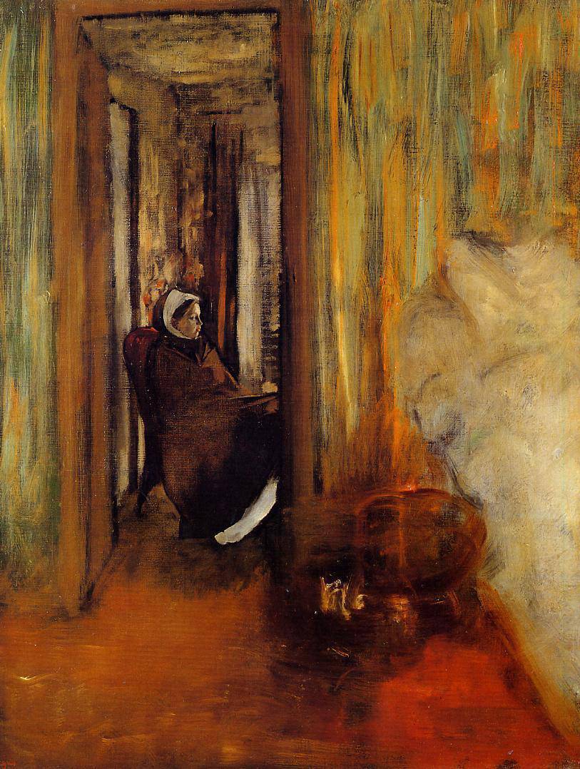 The Nurse - Edgar Degas