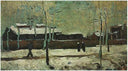 The Old Station at Eindhoven by Vincent van Gogh — rural oil painting wall art, Realism
