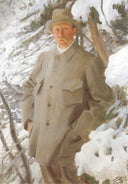 The Painter Bruno Liljefors by Anders Zorn — hand-painted portrait oil painting reproduction on canvas