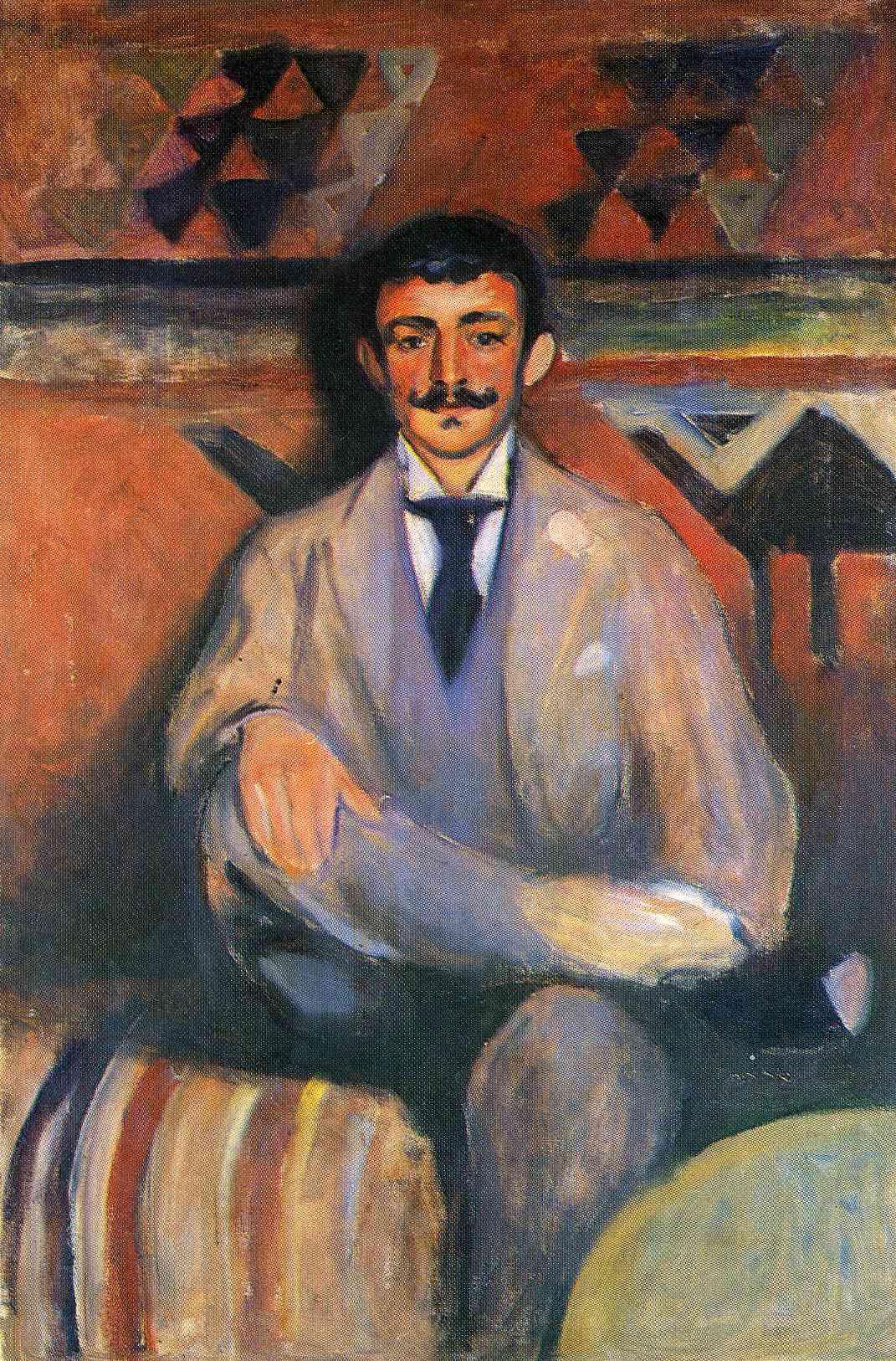 The Painter Jacob Bratland - Edvard Munch