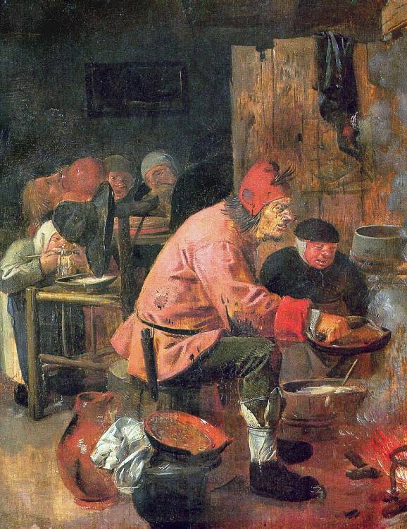 The Pancake Baker - Adriaen Brouwer