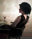 The Passing of Summer by Harry Watrous — female oil painting wall art