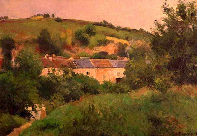 The Path in the Village in apartment
