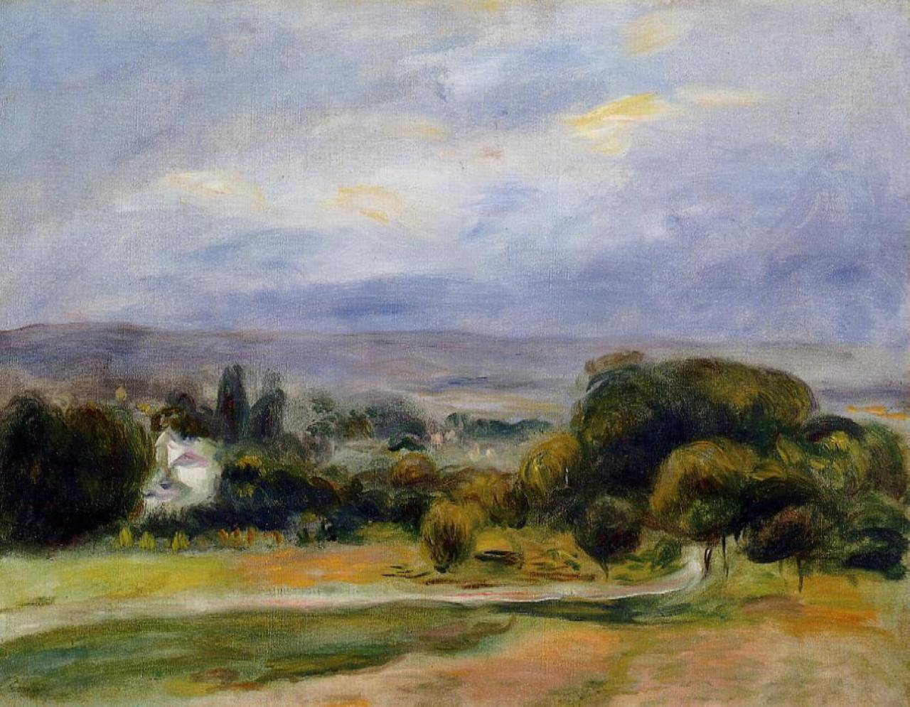 The Path - Pierre-Auguste Renoir