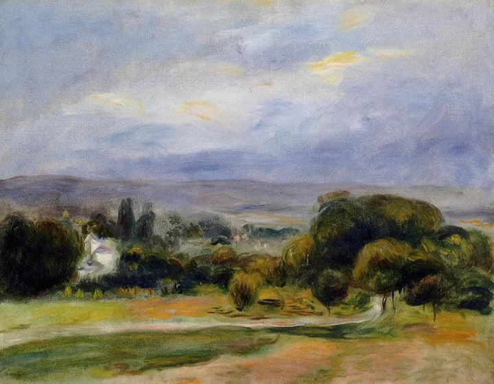 The Path by Pierre-Auguste Renoir — hand-painted botanical oil painting reproduction on canvas
