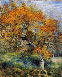 The Pear Tree by Pierre-Auguste Renoir — hand-painted botanical oil painting reproduction on canvas