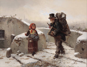 The peddler (2nd version) - Gerolamo Induno