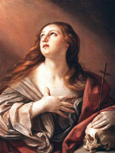 The Penitent Magdalene in bedroom