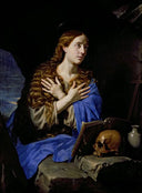 The Penitent Magdalene by Philippe de Champaigne — hand-painted portrait oil painting reproduction on canvas