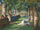 The Pergola in Spring in study