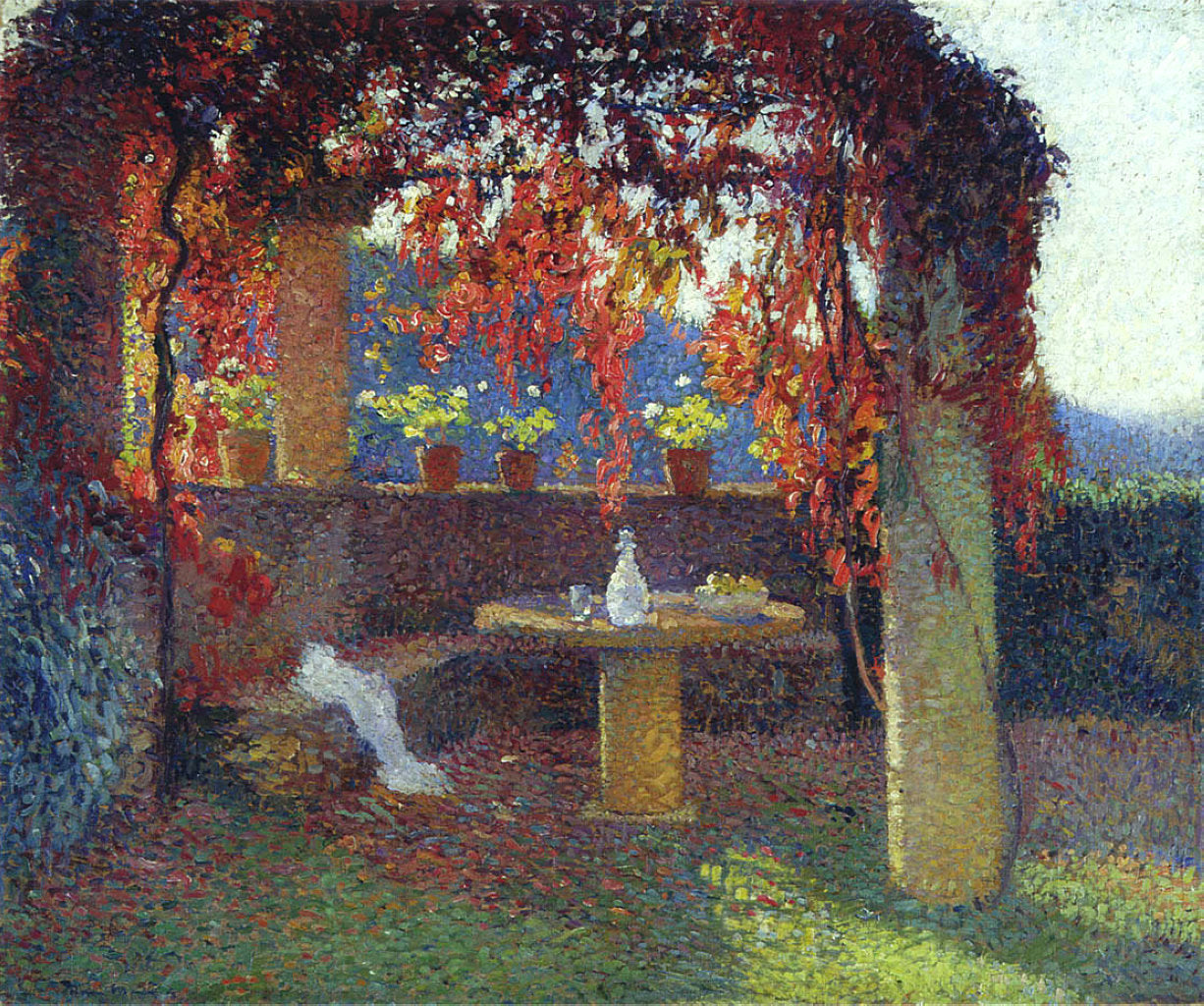 The Pergola - Henri Martin