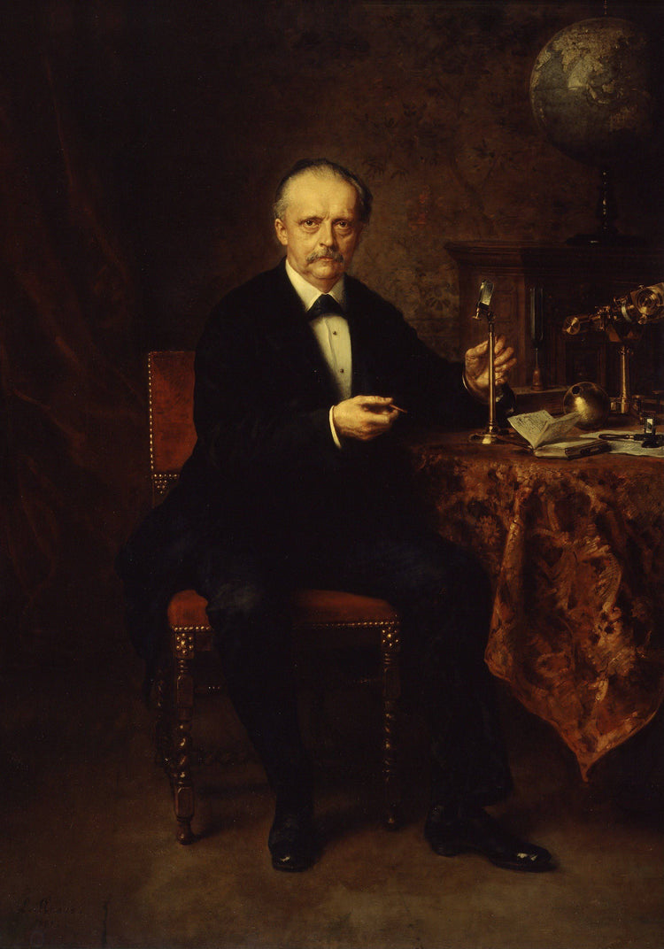 The physicist Hermann Von Helmholtz - Ludwig Knaus