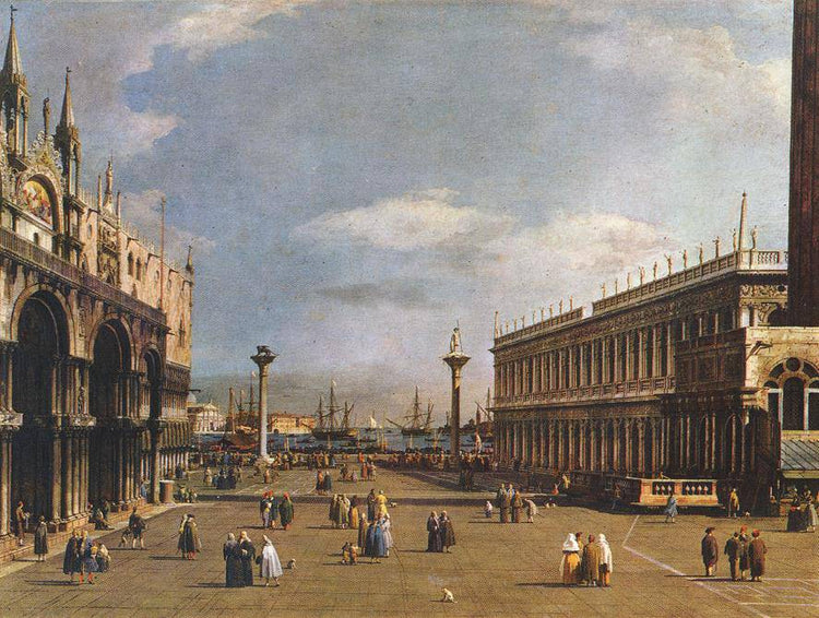 The Piazzetta - Canaletto