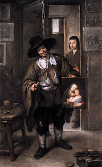 The Picture Merchant by José Antolínez — hand-painted cultural oil painting reproduction on canvas
