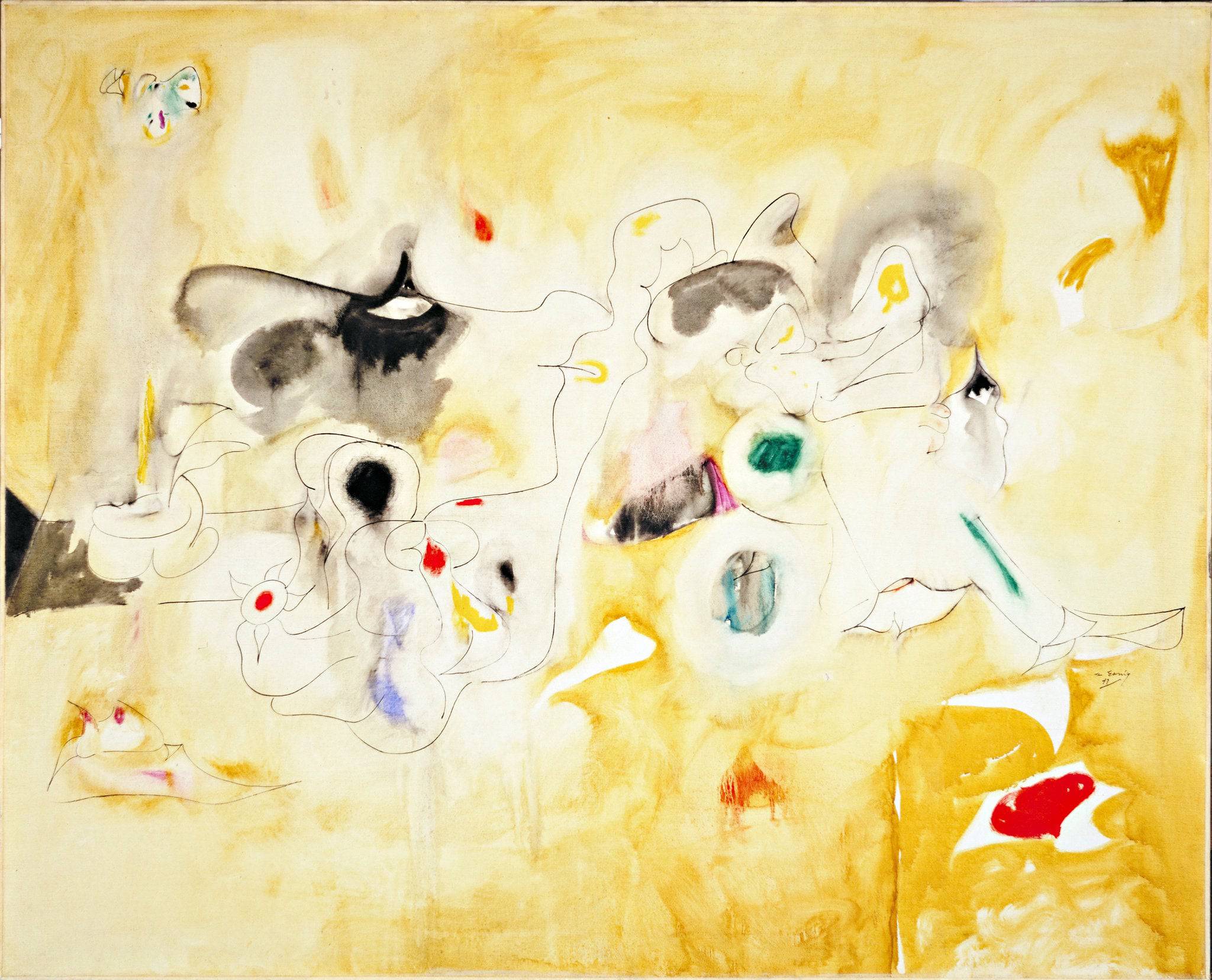 The Plough and the Song - Arshile Gorky