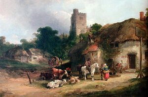 The Plough Inn - William Shayer