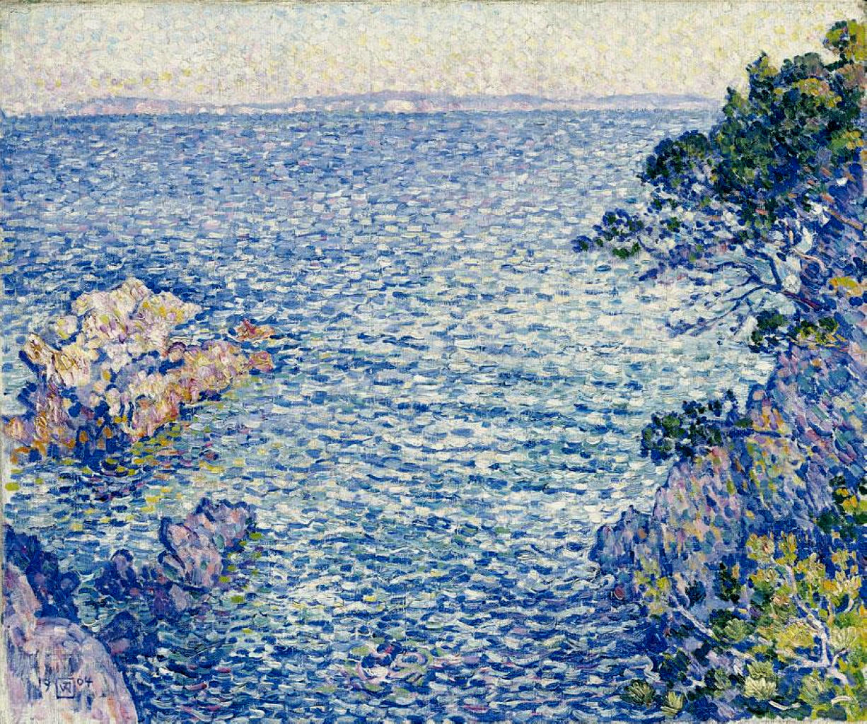 The Point of Rossignol - Theo van Rysselberghe