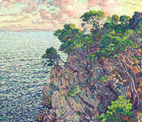 The Point of Rossignol by Theo van Rysselberghe — hand-painted botanical oil painting reproduction on canvas