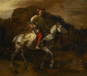 The Polish Rider by Rembrandt — hand-painted animal oil painting reproduction on canvas