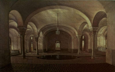 The Pond House Of Sahebgharaniye Palace in modern living room