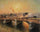 The Pont Boieldieu, Rouen, Sunset in entryway