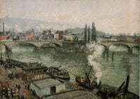 The Pont Corneille, Rouen, Grey Weather