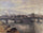 The Pont Corneille, Rouen, Morning Effect in modern living room