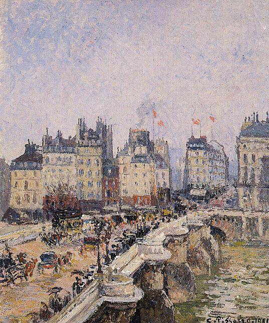 The Pont Neuf 2 - Camille Pissarro