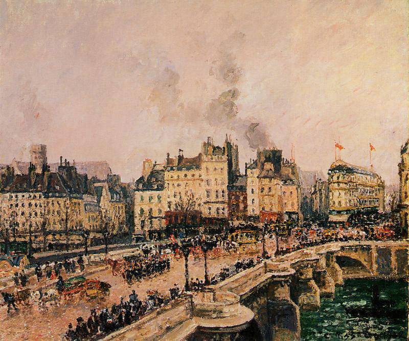 The Pont Neuf 2 - Camille Pissarro