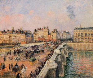 The Pont Neuf, Afternoon - Camille Pissarro