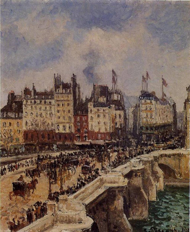 The Pont Neuf - Camille Pissarro