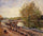 The Pont Royal, Grey Weather, Afternoon, Spring in hallway